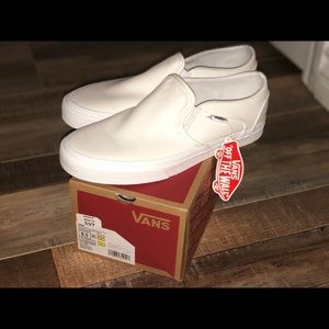 Van’s Shoes White (Woman’s Size 8.5)